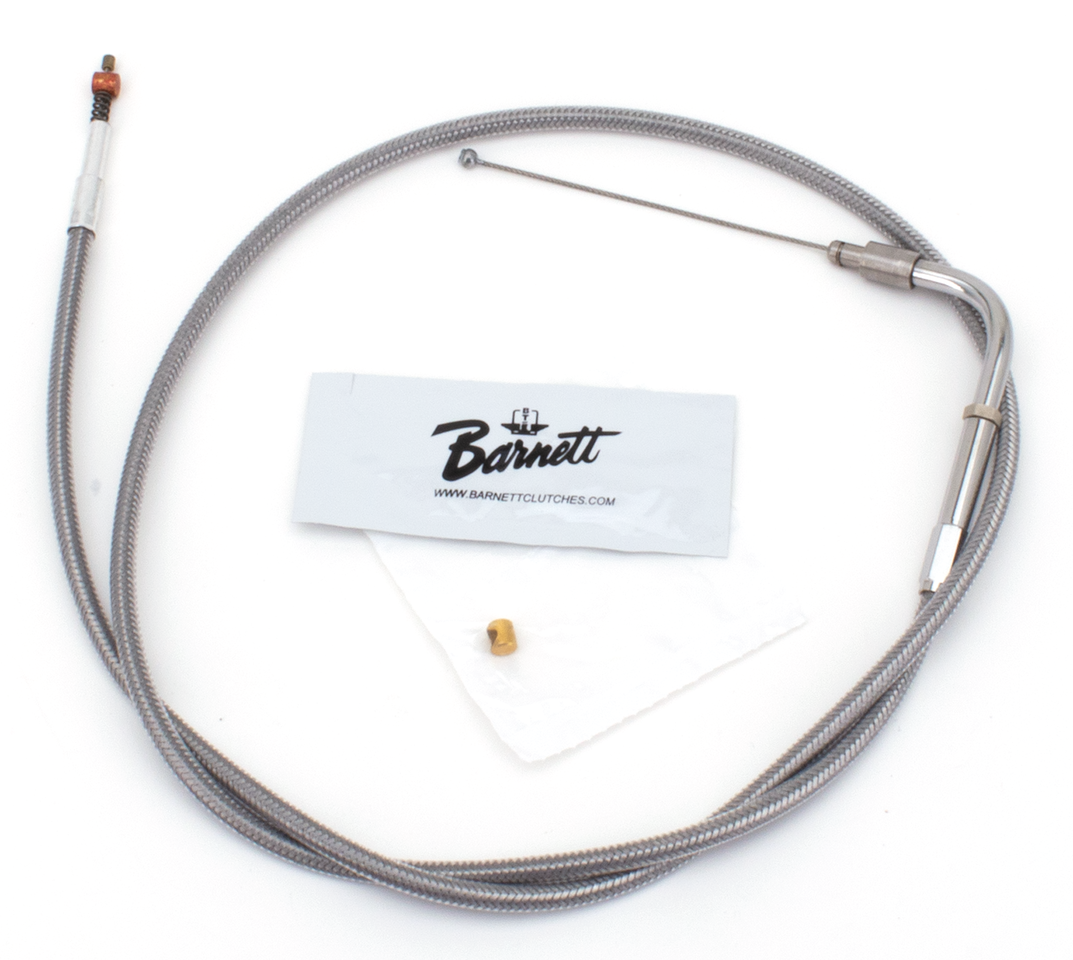 Barnett Clutches & Cables T04 - Throttle & Idle Cable 1996-2015 Softail, 1996-2017 Dyna, 1996-2001 Carburetor Equipped Touring & 2007 to Present Sportster – Control Cables & Hydraulic Lines