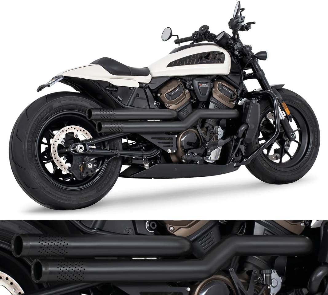 Freedom Performance Independence Exhausts for RH Sportster