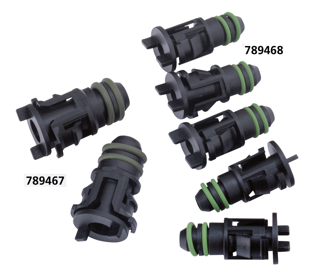 V-Twin Oil Line Retainers for Twin Cam Softail – Gas- & Oil Tank