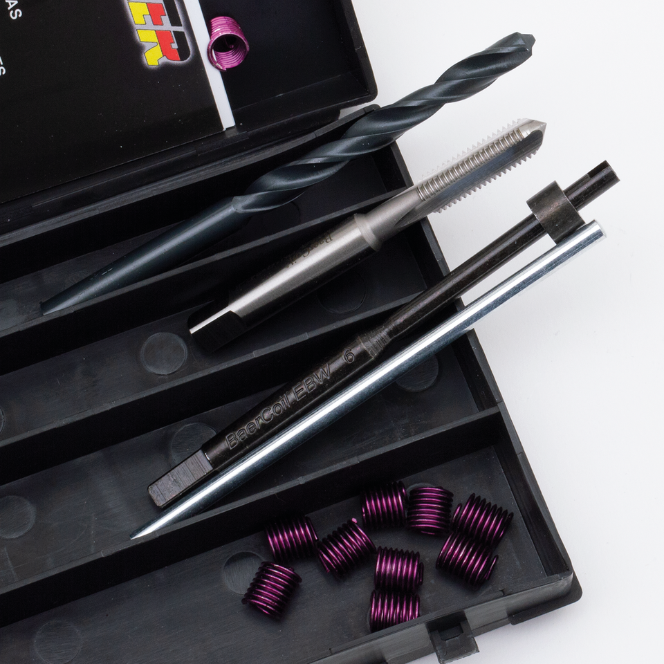 Samwel Supplies Thread Repair – Tools & Chemicals