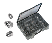 Midwest Acorn Nut Company Chrome Acorn Style Nut Assortment – Hardware