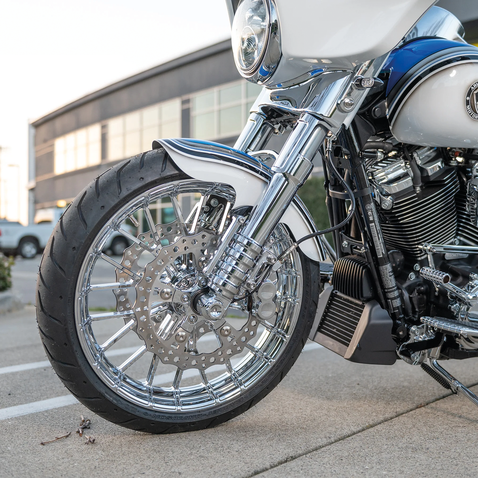 Arlen Ness Method "no Flex" Fork Sliders for Touring – Front Forks