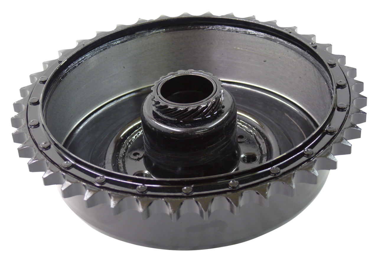 Samwel Supplies Rear Brake Drum with Sprocket for 45CI