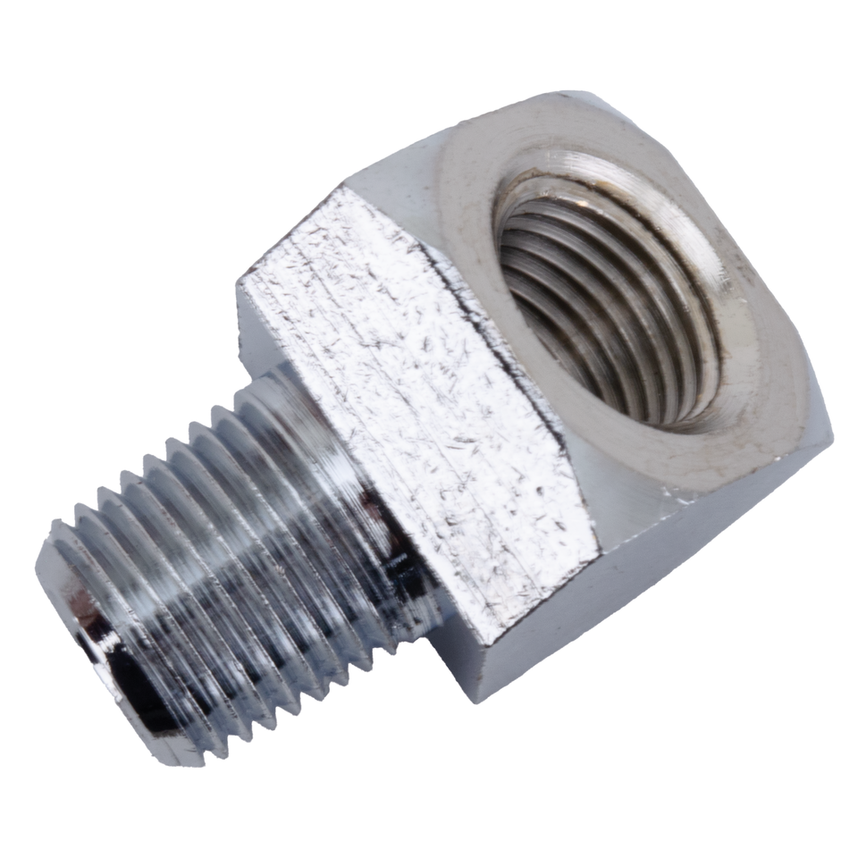 Bender Cycle Chrome Plated Oil Gauge Fittings – Gauges & Dashes