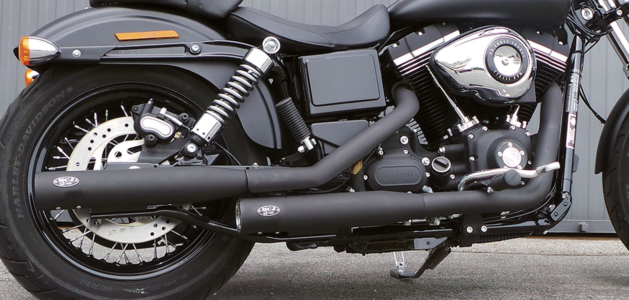 Mcj Adjustable Exhausts for Dyna