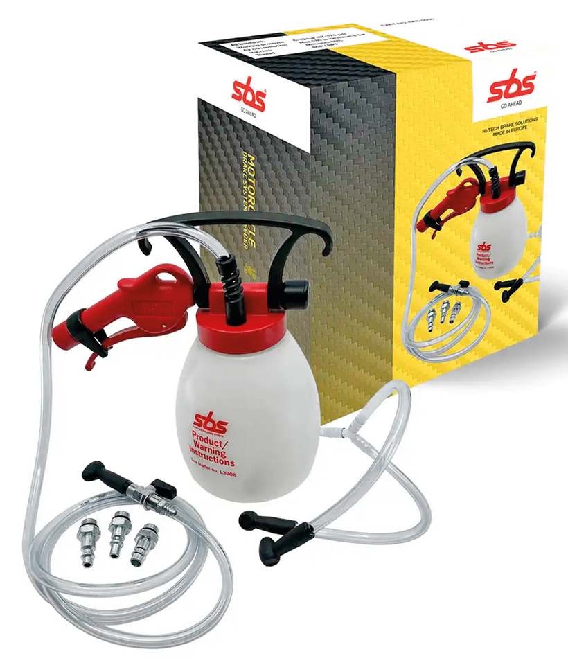 Sbs Brake Bleeder Pump Kit – Tools & Chemicals