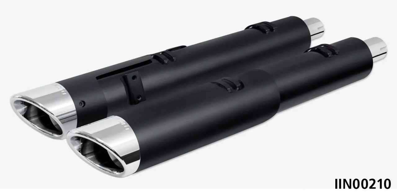 Freedom Performance Exhaust 4 1/2" Two-Step Slip-Ons for Indian Powerplus & Thunderstroke