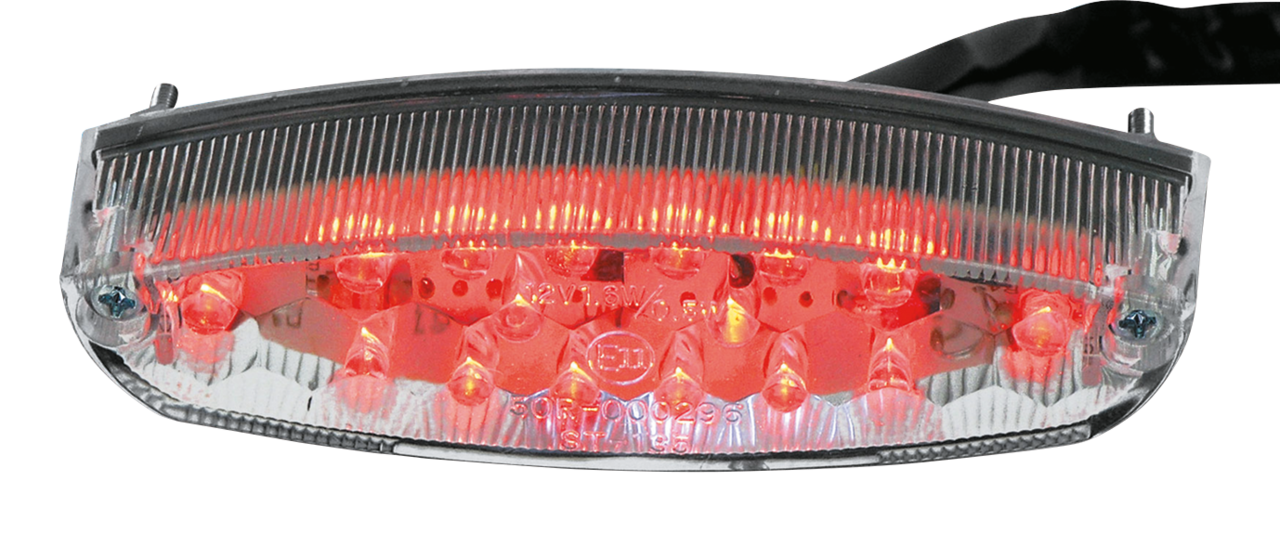 Zodiac EU Approved Universal LED Clear Lens Taillight – Electric & Light