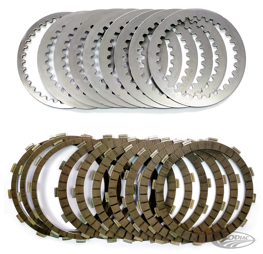 Zodiac Clutch Plate Set for Milwaukee Eight – Primary & Clutch
