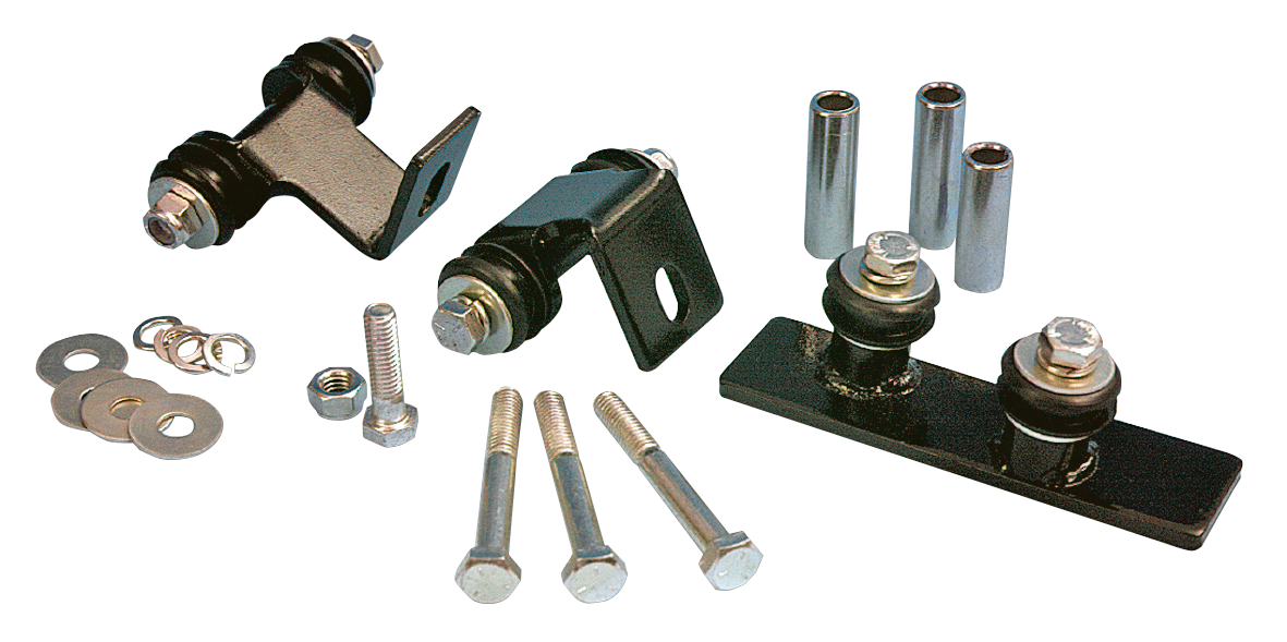Zodiac Flat-Side Tank Mounting Kit for Early Frames – Gas- & Oil Tank