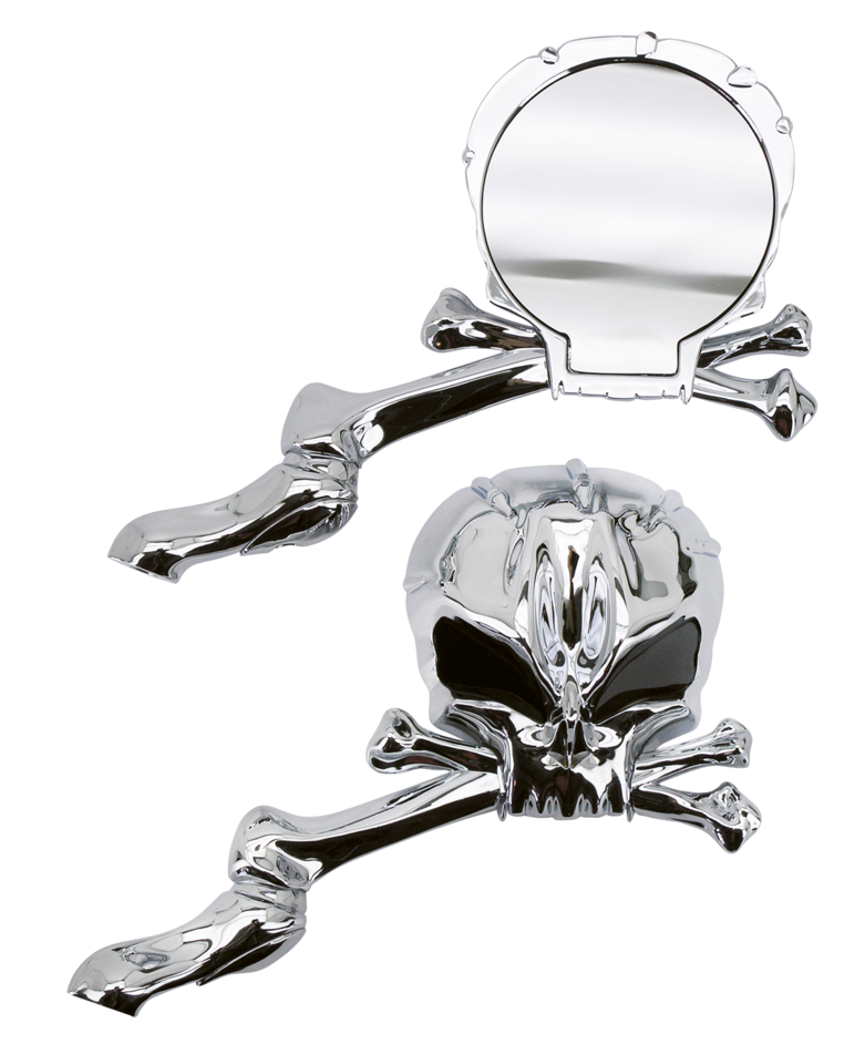 Zodiac Skull Mania Mirrors – Handlebar
