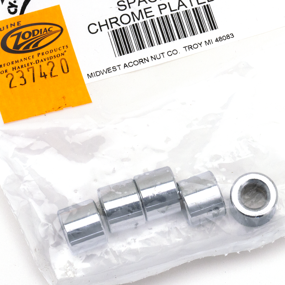 Midwest Acorn Nut Company Show Chrome Steel Spacers Assortment – Hardware