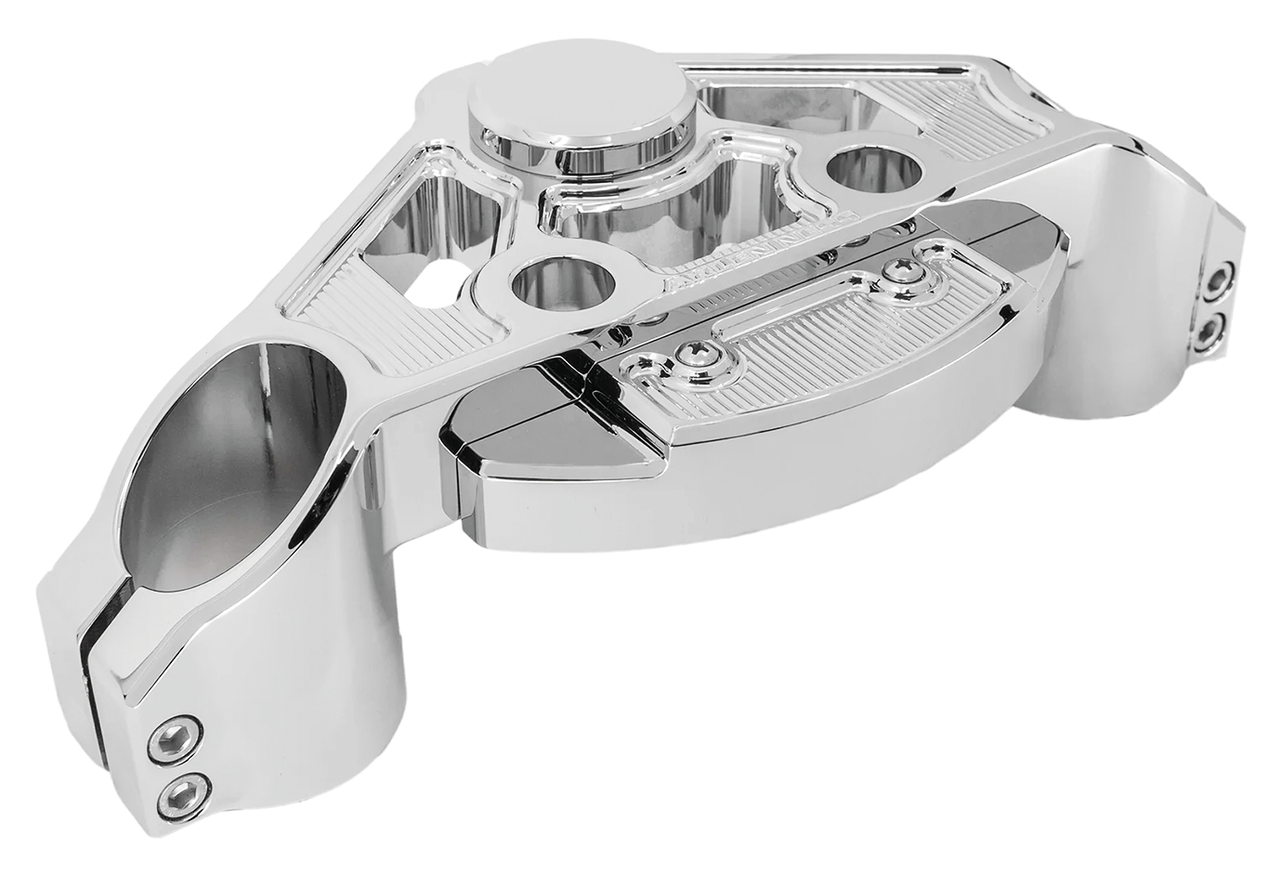 Arlen Ness Method Upper Fork Clamps and Triple Trees for Road Glide – Front Forks