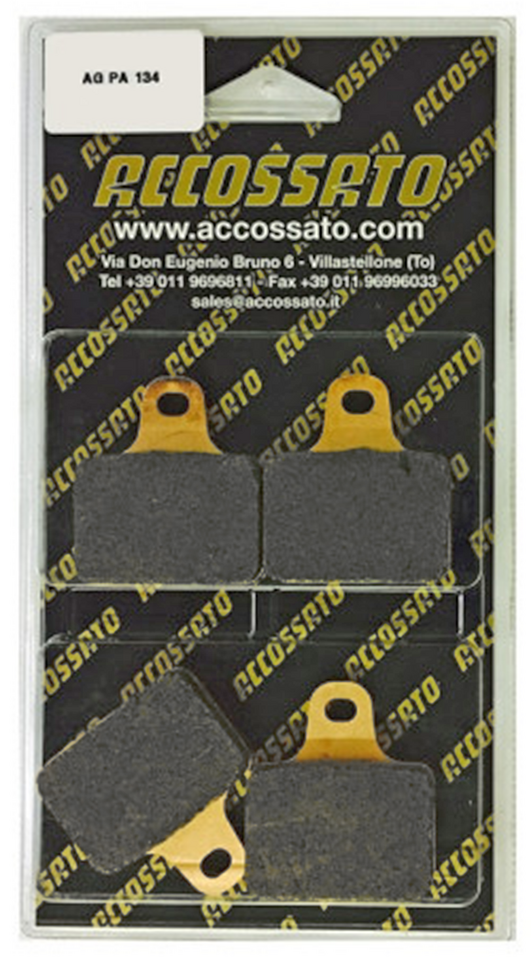 Accossato Brake Pads for After Market Calipers