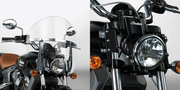 National Cycle Switchblade Chopped Quick-Release Windshields