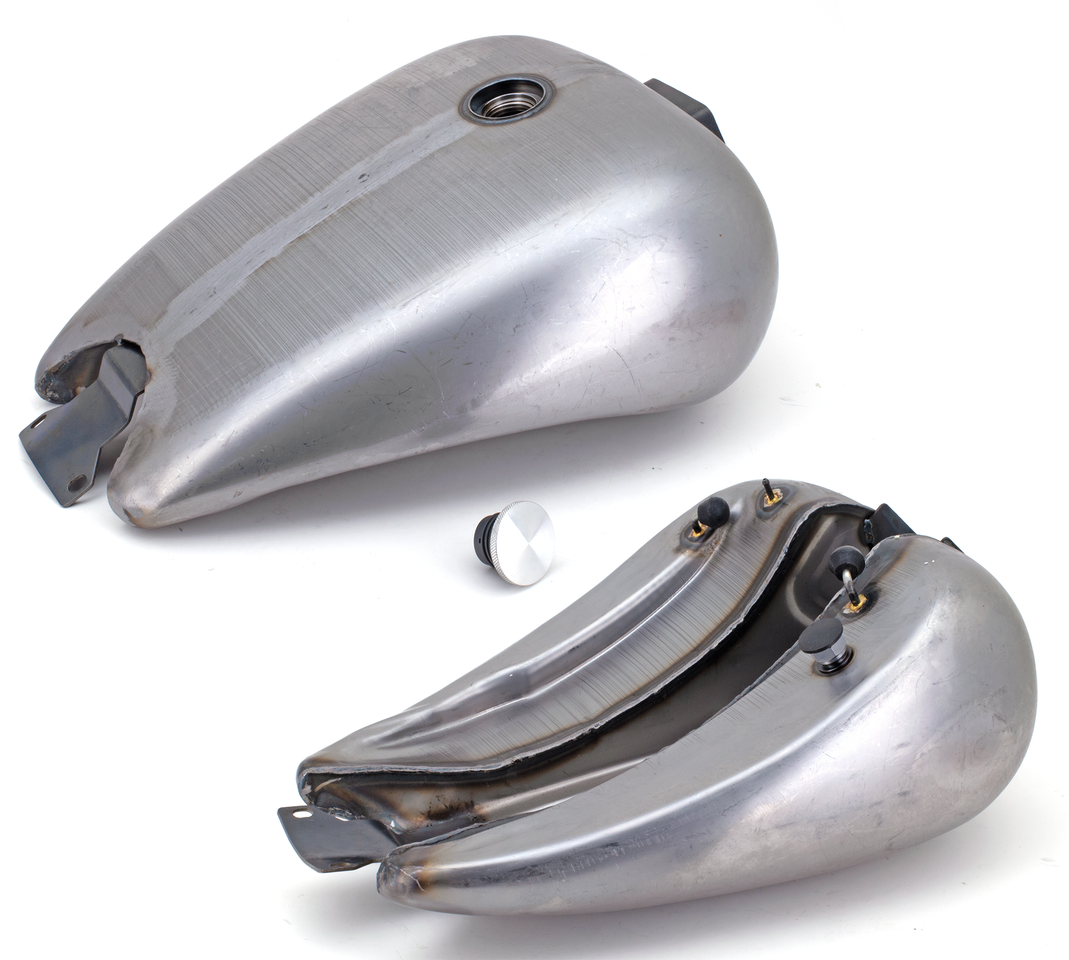 Zodiac One Piece Stretched Smooth Top Steel Gas Tank for FXR – Gas- & Oil Tank