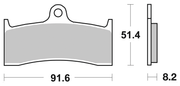 Sbs Front Disc Brake Pads