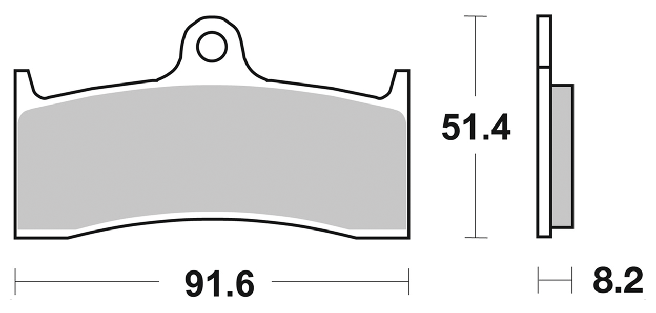 Sbs Front Disc Brake Pads