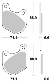 Sbs Front Disc Brake Pads