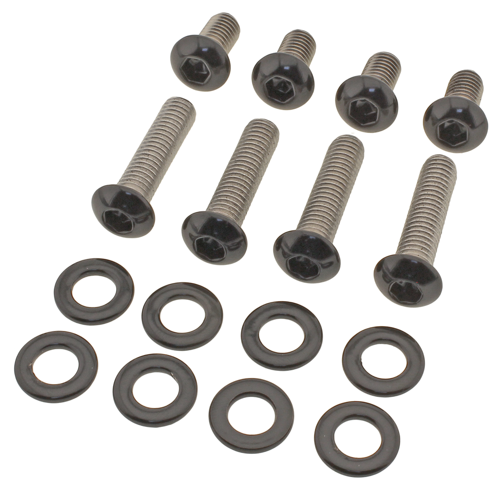 Screws4Bikes Black Stainless Steel Front Fender Screw Kits – Fender & Struts