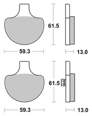 Sbs Front Disc Brake Pads