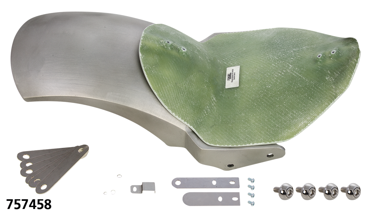 Rick's Motorcycles Rick’s Milwaukee Eight Softail Rear Fender Kit – Fender & Struts