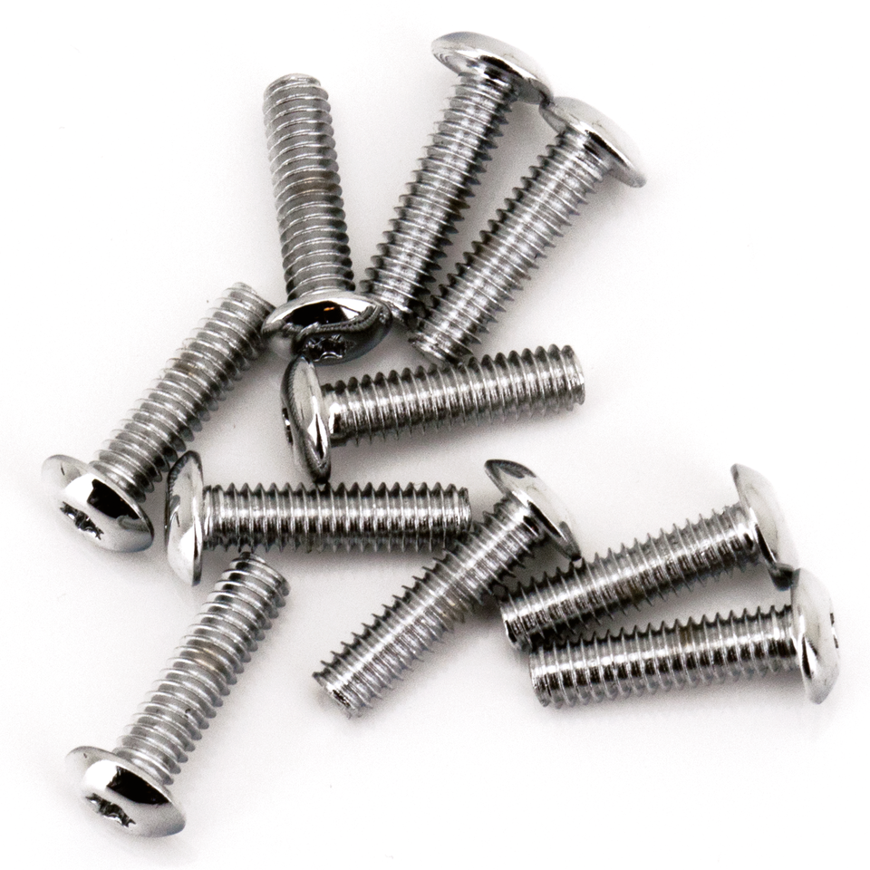 Midwest Acorn Nut Company Chrome Plated Button Head Torx Screw Assortment – Hardware