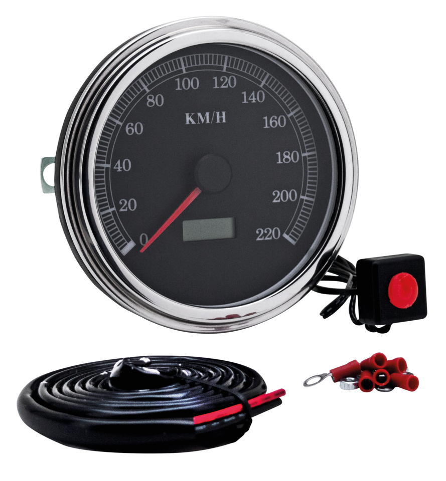 Zodiac Cable Driven Electronic Speedo for 1947 to Present Dash – Gauges & Dashes