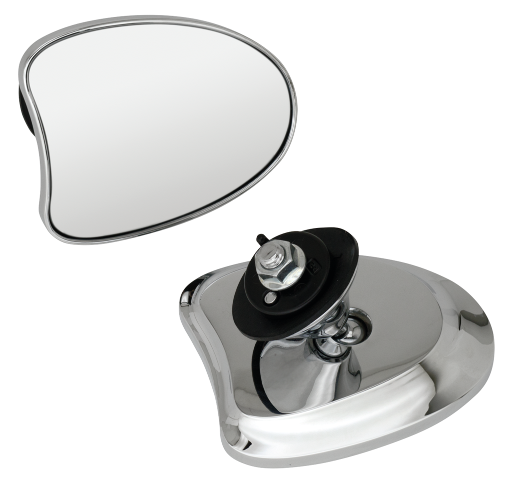 Zodiac Genuine Zodiac Tapered Fairing Mount Mirrors – Handlebar