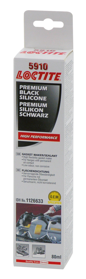 Loctite Si 5910 Premium Silicone Black – Tools & Chemicals