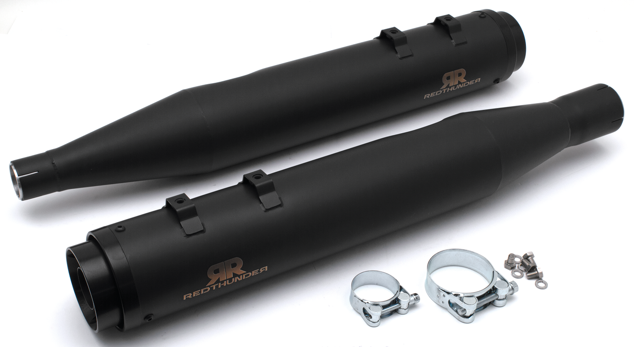 Redthunder Slip-On Mufflers for Milwaukee Eight Touring – Exhaust
