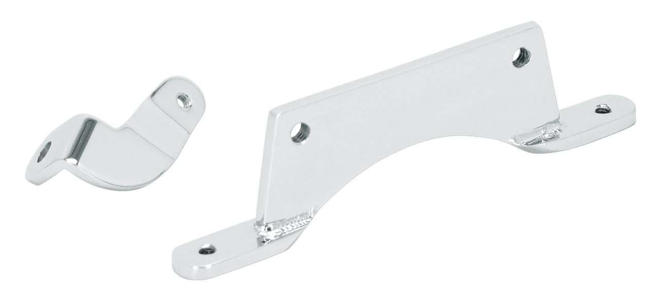 Zodiac Custom Style Oil Tank Brackets for Softails – Gas- & Oil Tank