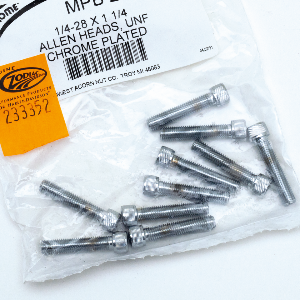 Midwest Acorn Nut Company Chrome Plated Allen Head Screws Assortment Knurled – Hardware