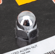 Colony Round Top Chrome Acorn Nuts – Hardware