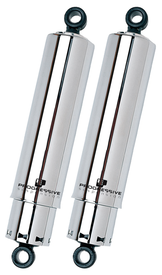 Progressive Suspension "american Tuned" Gas Shocks with Chrome Cover – Frame & Rear Suspension