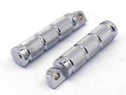 Zodiac Retro Style Knurled Billet Aluminum Foot & Shifter Pegs – Foot Control