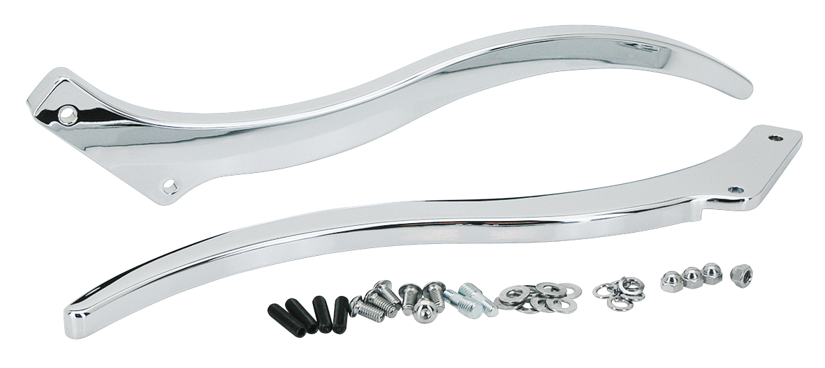 Zodiac Chrome Billet Aluminum Fender Struts for Softail – Fender & Struts