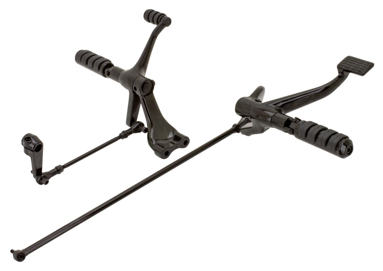 Zodiac Forward Control Kit for 2004-2022 Sportster – Foot Control