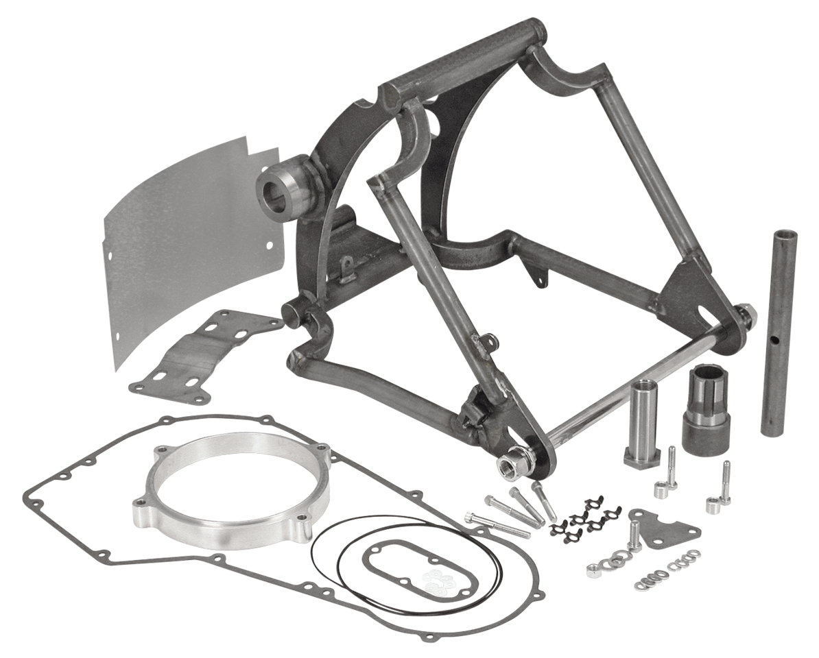 Zodiac "super-Ass" Swingarm Kits for 1991-1999 Softail and Zodiac Widetail Frames – Frame & Rear Suspension