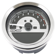 V-Twin Electronic Bar Mount Speedo and Tacho Combo – Gauges & Dashes