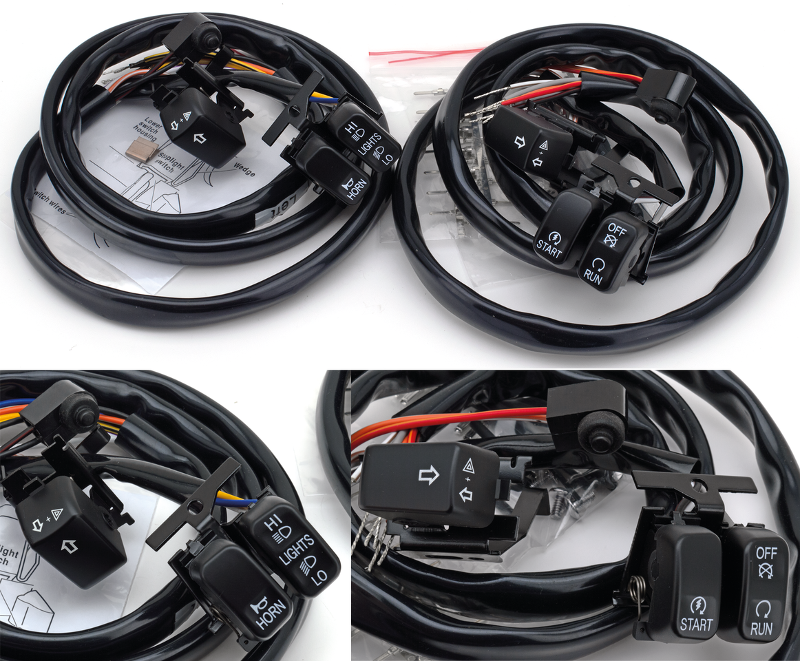 Zodiac Ergonomic Handlebar Switches for 1996-2013 Models