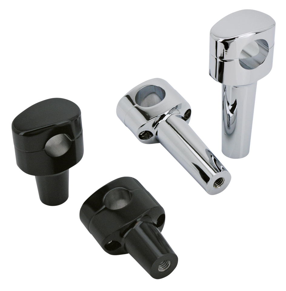 Zodiac Fusion Ii Billet "tapered Oval Head" Risers – Handlebar