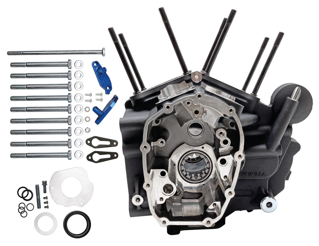 S&S Crankcase for Milwaukee Eight – Engine