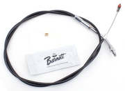 Barnett Clutches & Cables T02 - Throttle & Idle Cable 1981-1989 Big Twin & 1981-1985 Sportster – Control Cables & Hydraulic Lines