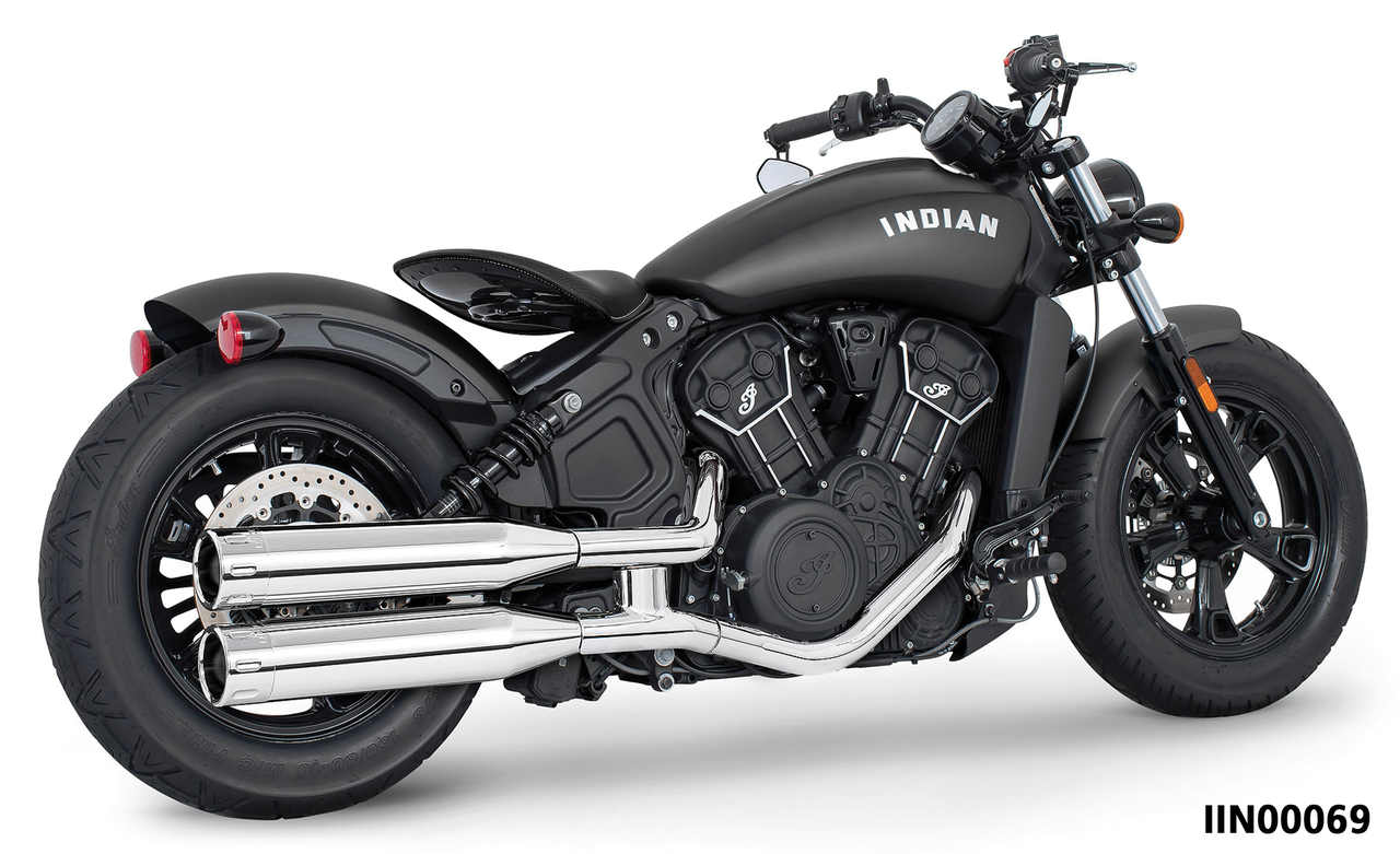 Freedom Performance Exhaust 4" Slip-Ons for Indian Scout 2015-2024