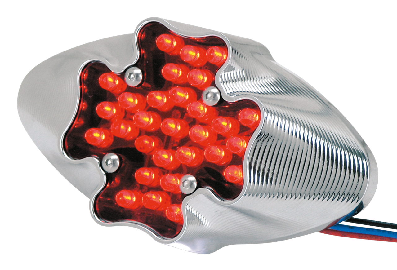 Zodiac Chrome Stepped LED Taillight – Electric & Light