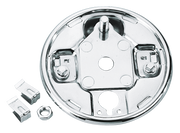 Zodiac Chrome Rear Brake Backing Plates