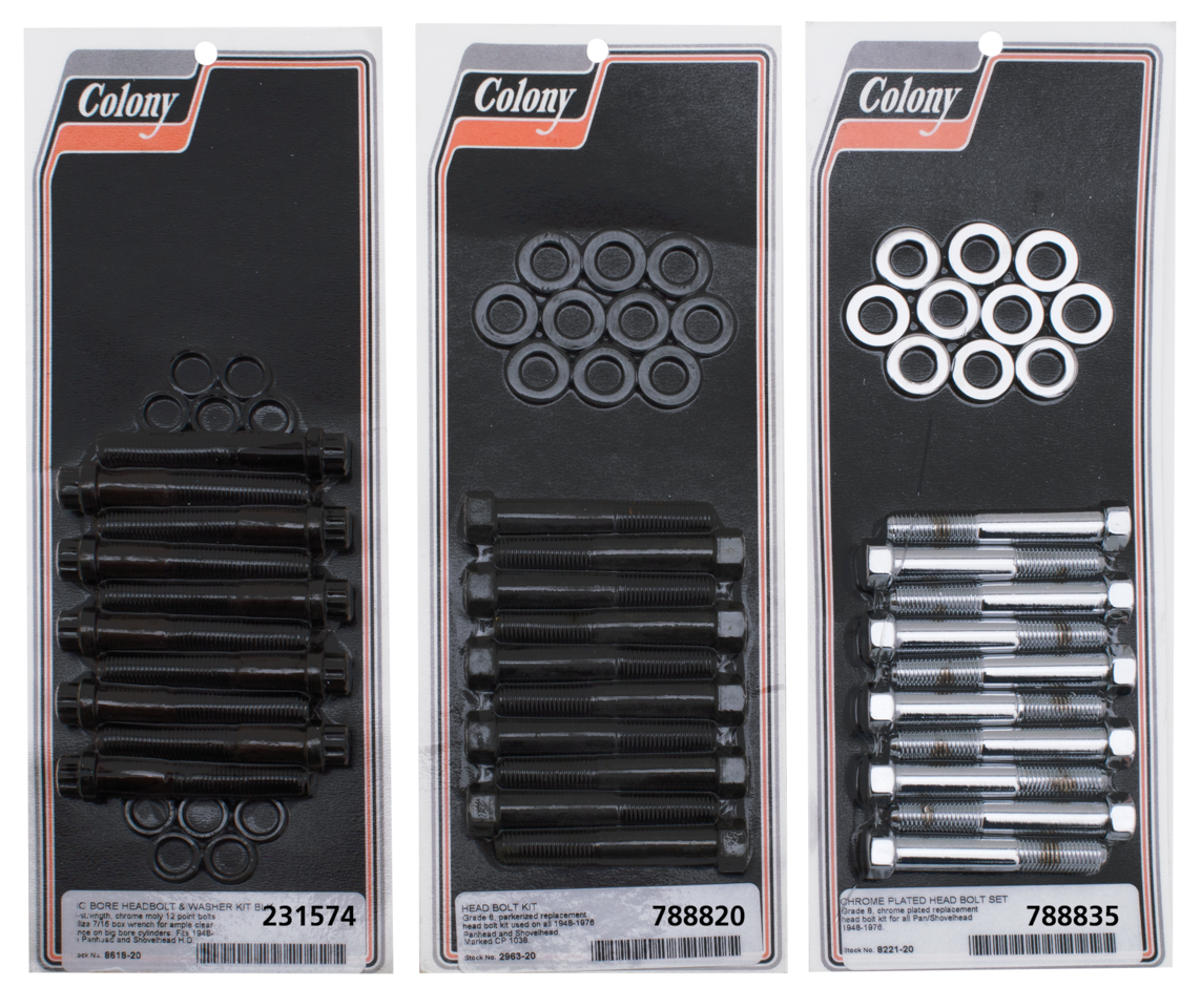 Colony Cylinder Head Bolt Kits – Engine