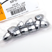 Midwest Acorn Nut Company Chrome Acorn Style Nut Assortment – Hardware