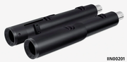 Freedom Performance Exhaust 4 1/2" Two-Step Slip-Ons for Indian Powerplus & Thunderstroke